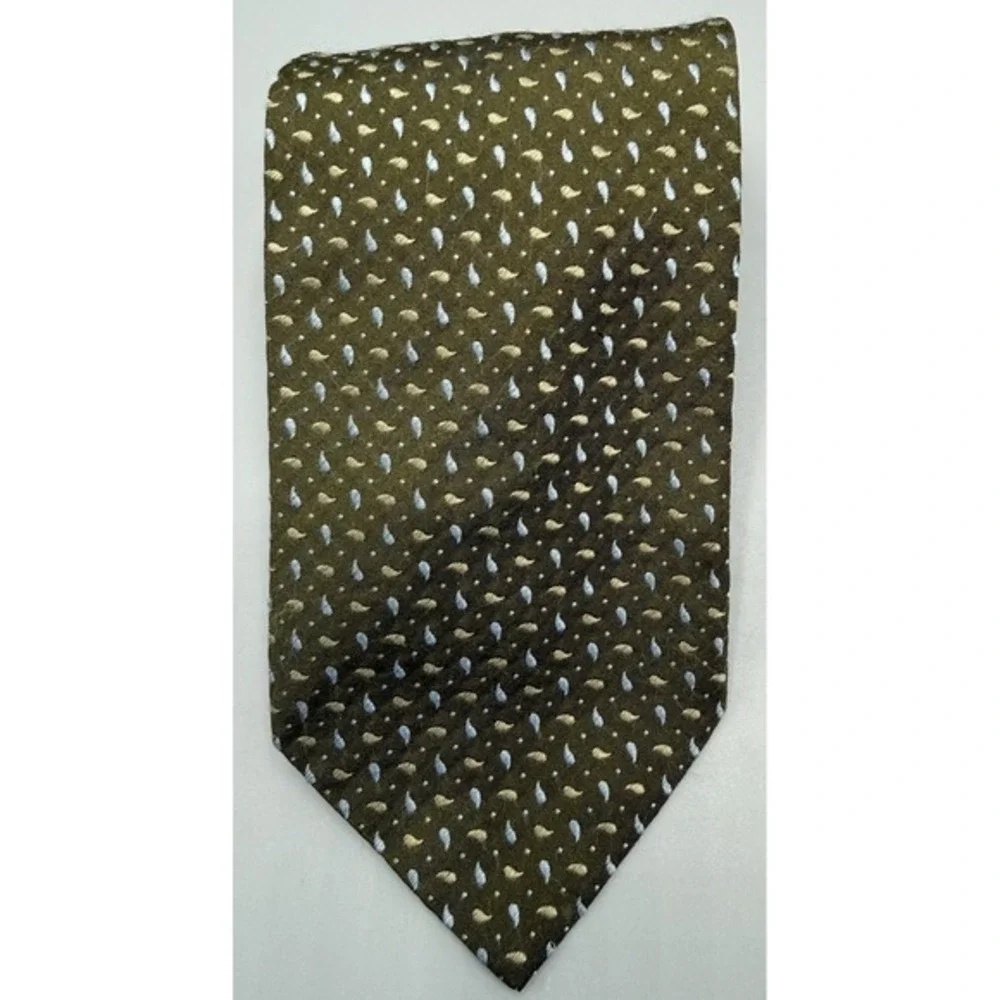 Armani Collezioni‎ Men's 100% Silk Tie Made In Italy